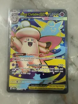 POKEMON Mega Clefeble EX 103/088 ULTRA RARE FULL ART HOLO Perfect Order *MINT* - Image 1