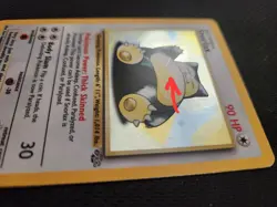 Snorlax 11/64 Jungle Holo Rare Unlimited Pokemon TCG LP - Image 2