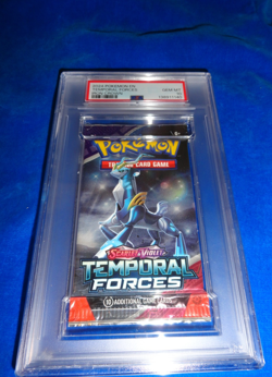 2024 Pokemon EN S/V Temporal Forces Foil Pack Iron Crown PSA 10 Gem Mint! POP 7 - Image 1