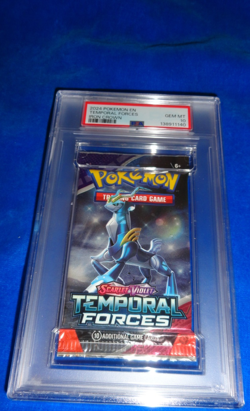 2024 Pokemon EN S/V Temporal Forces Foil Pack Iron Crown PSA 10 Gem Mint! POP 7 - Image 3