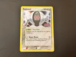 Pokemon Registeel 29/110 Holon Phantoms Reverse Holo Rare LP EX Era - Image 1