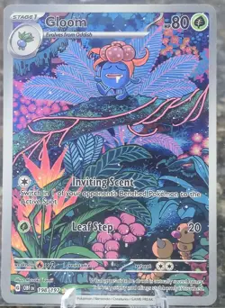Gloom 198/197 - Obsidian Flames - Pokemon TCG - Illustration Rare - Near Mint - Image 1