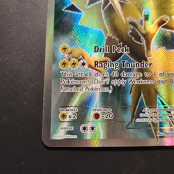2016 Zapdos 29/83 - Generations Full Art Ultra Rare - Pokemon TCG - NM - Image 4
