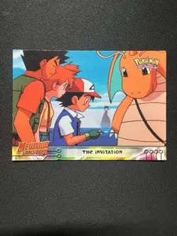 Pokemon 1999 Topps Movie The Invitation #13 - Image 1