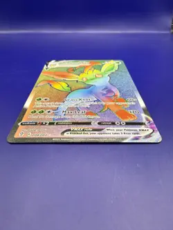 Pokemon TCG Leafeon VMAX (Secret) 204/203 SWSH07: Evolving Skies Holo NM - Image 3