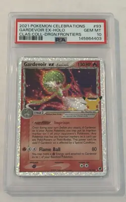 Pokemon Gardevoir ex Delta Species Holo Classic Collection PSA 10 93/101 - Image 1