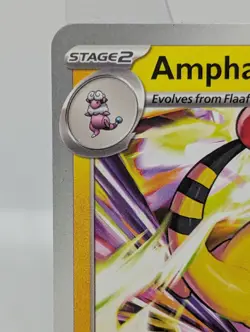 Pokemon Scarlet & Violet Black Star Promo - Ampharos SVP 109 Pikachu Stamp #47 - Image 3