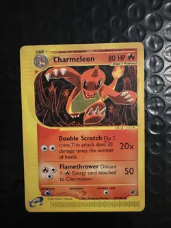 Pokemon TCG Charmeleon 73/165 Uncommon Regular Expedition E-Reader - LP - Image 3