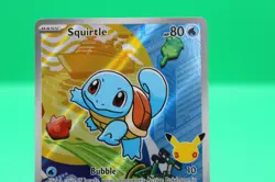 Pokemon Squirtle MEP 039 First Partner Illustration Rare Promo 30th Anniversary - Image 2