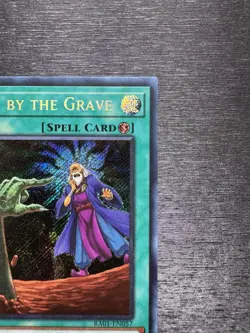 YuGiOh! Called By The Grave RA01 - Error Misprint Triple Anubis Stamp 1st Ed NM - Image 5