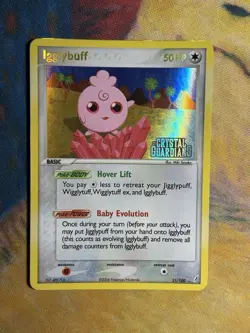 Igglybuff 21/100 Rare Ex Crystal Guardians Reverse Holo Stamped Pokemon Card PL - Image 2