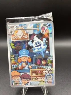 Vanillish 190/182 Illustration Rare Paradox Rift Pokemon Card NM+ Condition - Image 1
