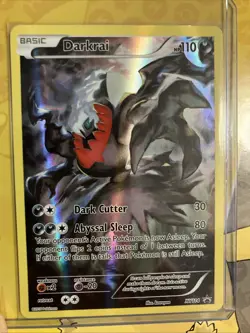 Pokemon Darkrai TCG XY114 Black Star Holo Promo Full Art Card - Image 1