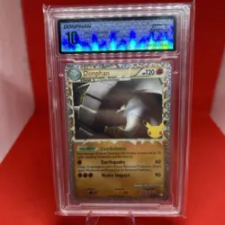 Pokemon TCG Donphan Classic Collection Holo Ultra Card 107/123 ACG 10 GEM MINT - Image 1