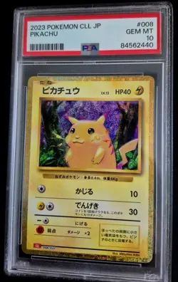 Pikachu Holo 008/032 CLL Pokemon Card Classic Japanese CGC 10 Gem Mint - Image 5
