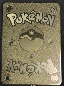 Pokemon Pokemon Card Lillie Metal Gold Stainless Card Unused Japan Rare - Image 2