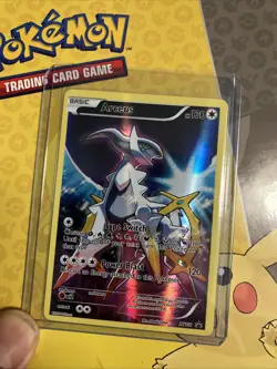 Pokemon TCG Arceus Black Star Promo Holo Card XY116 LP/MP 2016 - Image 1
