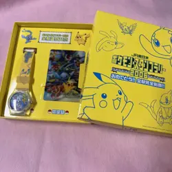 Pokemon original watch card all stations achievement commemoration new Japan - Image 1