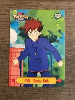 Topps Pokemon TV8 Gary Oak Card TV Animation Edition - Image 1