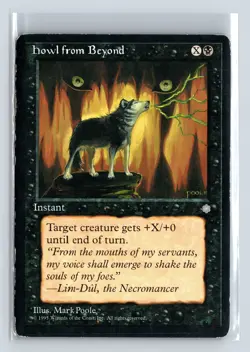 HOWL FROM BEYOND - MTG Magic the Gathering Card - Ice Age - Common - Image 1