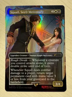 MTG SSP 0002 Squall, SeeD Merce NM EN FOIL Standard Showdown Promos - Image 1