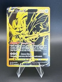Zacian V - SWSH076 Sealed Promo SWSH: Sword & Shield Promo Cards Pokemon TCG - Image 1