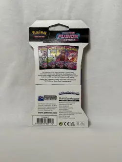 Pokemon TCG Fusion Strike Sleeved Booster Pack - 10 Cards - Gengar Art - Image 2