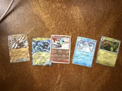 Pokemon Card Bulk Cards Black Bolt Holos And Reverse Holos - 1 Pokeball, 2 EXs - Image 2