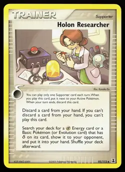 Holon Researcher 95/113 Uncommon Delta Species Pokemon Card - Image 1