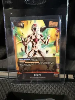 Dragon Ball Super Card Game Fusion World Golden Frieza FB07-073 Alt Art Leader - Image 2