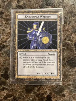 Yugioh! Dungeon Dice Monsters DDM B4-14 Karbonala Warrior Figure And Card - Image 2
