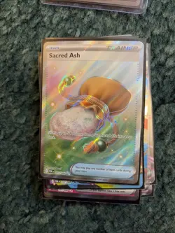 Pokemon TCG Sacred Ash 115/088 POR Trainer Item Card Holo - Image 1