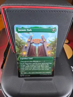 Magic the Gathering Jurassic Park Welcome To... Card 0007 REX - Image 2