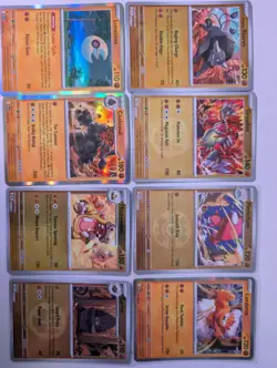 Pokemon Holo Fighting Type Card Lot 8 Lunatone Groudon Tauros Coalossal Medicham - Image 1