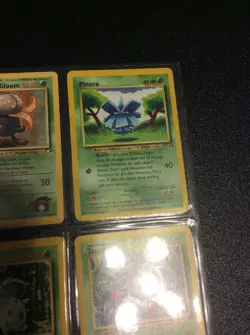 Pokemon Cards Lot Of 9 1999 Wizards And Later Gloom Indoor an Scyther #13 - Image 4