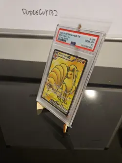 PSA 10 Ninetails EX 151 Pokemon Card 186/165 - Image 3