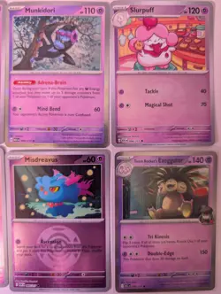 Pokemon Psychic Holo Card Lot 8 Zacian Trevenant Collectible Card Game - Image 3
