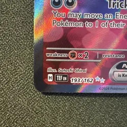 Pokemon TCG Gengar EX Temporal Forces Ultra Rare Scarlet Violet Full Art Card - Image 2