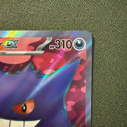 Pokemon TCG Gengar EX Temporal Forces Ultra Rare Scarlet Violet Full Art Card - Image 4