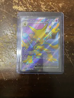 Alakazam ex 188/165 SV: Scarlet & Violet 151 - Pokemon Card - NM PACK FRESH RARE - Image 1