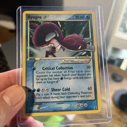 Kyogre Star Ultra Rare Holo 112/113 EX Delta Species Pokemon Card 90HP - Image 2