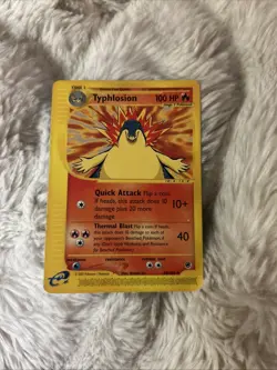 Typhlosion 64/165 Non-Holo Rare Card Expedition Base Set LP-MP - Image 1