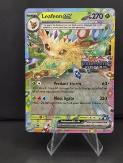 Leafeon ex - (Prismatic Evolutions Stamp) 006/131 Miscellaneous Cards & Products - Image 1