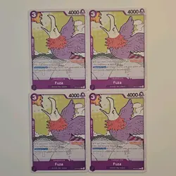 Bandai One Piece Fuza OP15-070 x4 Character Cards English Regular PLAYSET NM - Image 1