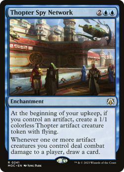 Thopter Spy Network March of the Machine Commander NM Rare CARD ABUGames - Image 1