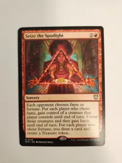 Seize the Spotlight [Outlaws of Thunder Junction: Commander] - NM - Image 1