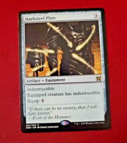 MTG - Darksteel Plate - Duel Decks: Elves vs. Inventors - Image 1