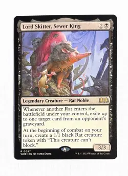 Lord Skitter, Sewer King ~ MTG Wilds of Eldraine ~ #0097 - Image 1