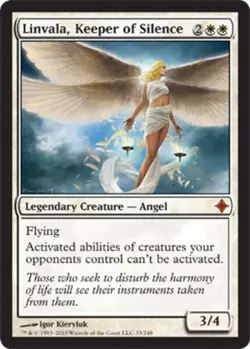 Linvala, Keeper of Silence Rise of the Eldrazi Near Mint, S-Chinese - MTG - Image 1