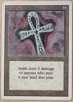 Revised Ankh of Mishra X1 Mtg Magic the Gathering - Image 1